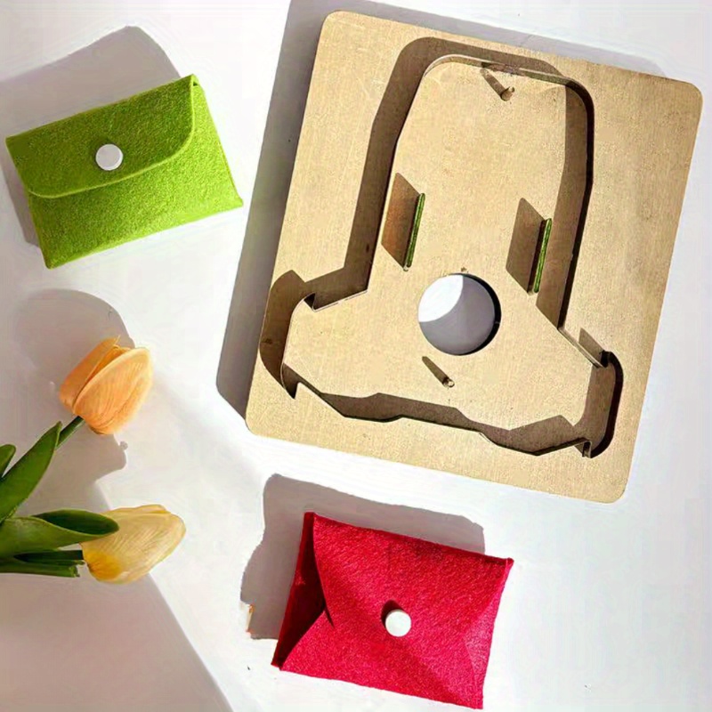 Sewing Recycling - Durable Recyclable No-Sew Card Shape Leather