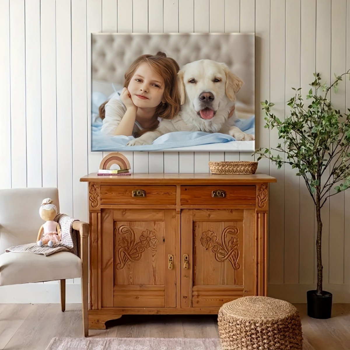 Custom Personalized Canvas Wal - огляд і ціна Sewing Custom