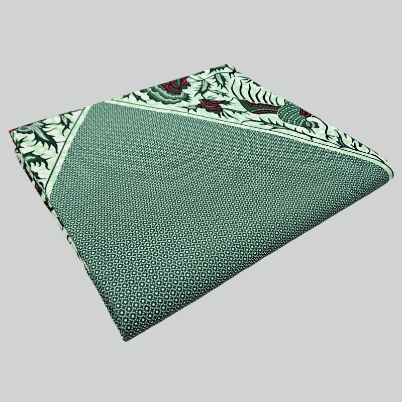 6Yards Long Printed Gray Green - огляд і ціна Sewing Batik Fabric