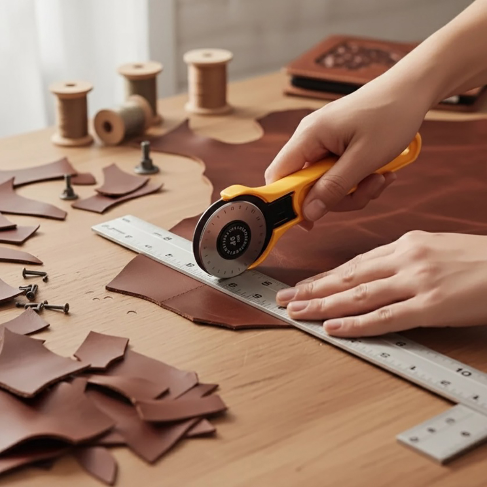 45mm Rotary Fabric Cutter Leat - огляд і ціна Sewing Necessities