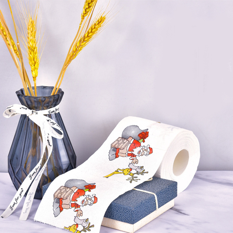 Christmas pattern color toilet - огляд і ціна Pattern Tissue Paper