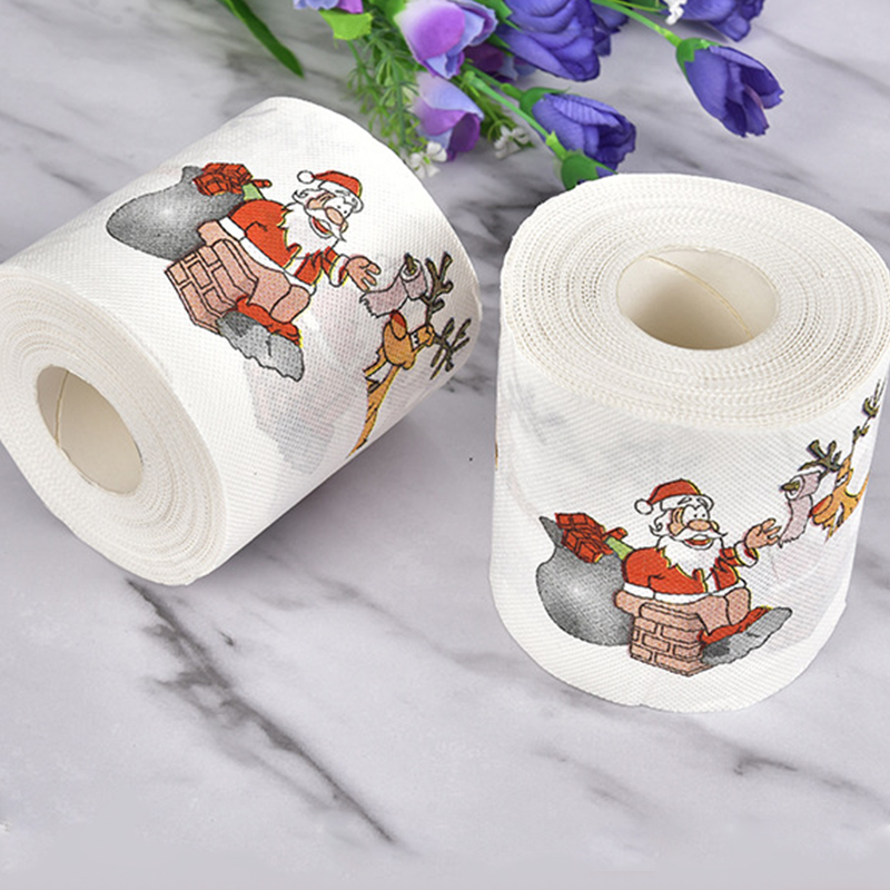Christmas pattern color toilet - огляд і ціна Pattern Tissue Paper