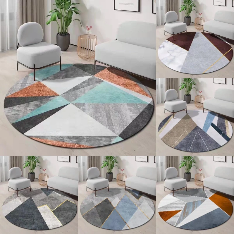 ~O~Geometric Round Rug with Mo - огляд і ціна Century Textile & Sewing Supply By Owner