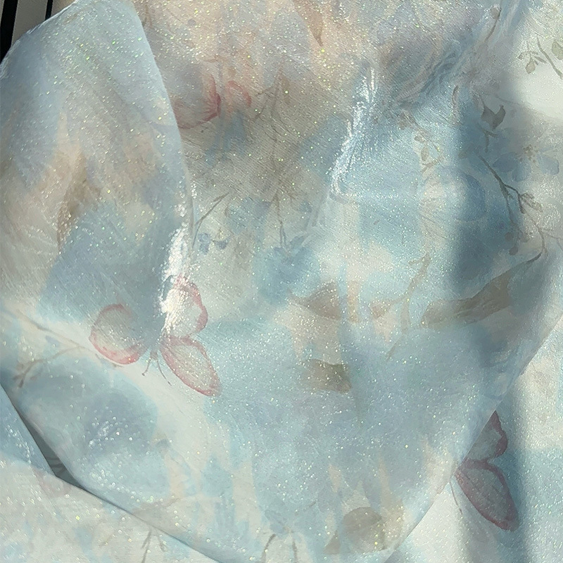 1m Chinese Style Floral Jacqua - огляд і ціна Sewing Cloth