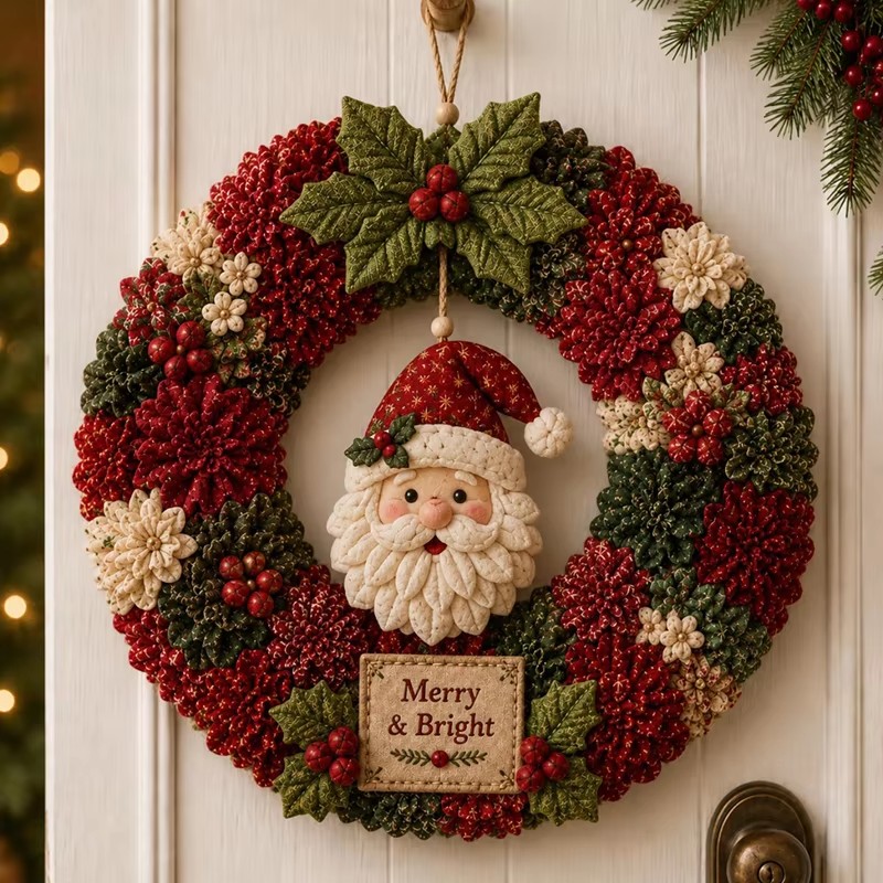3D Christmas Fabric Poke Art K - огляд і ціна Sewing Art