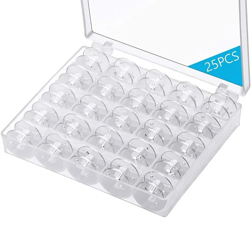 25pcs Home Sewing Machine Bott - огляд і ціна Bobbin Organizer Box