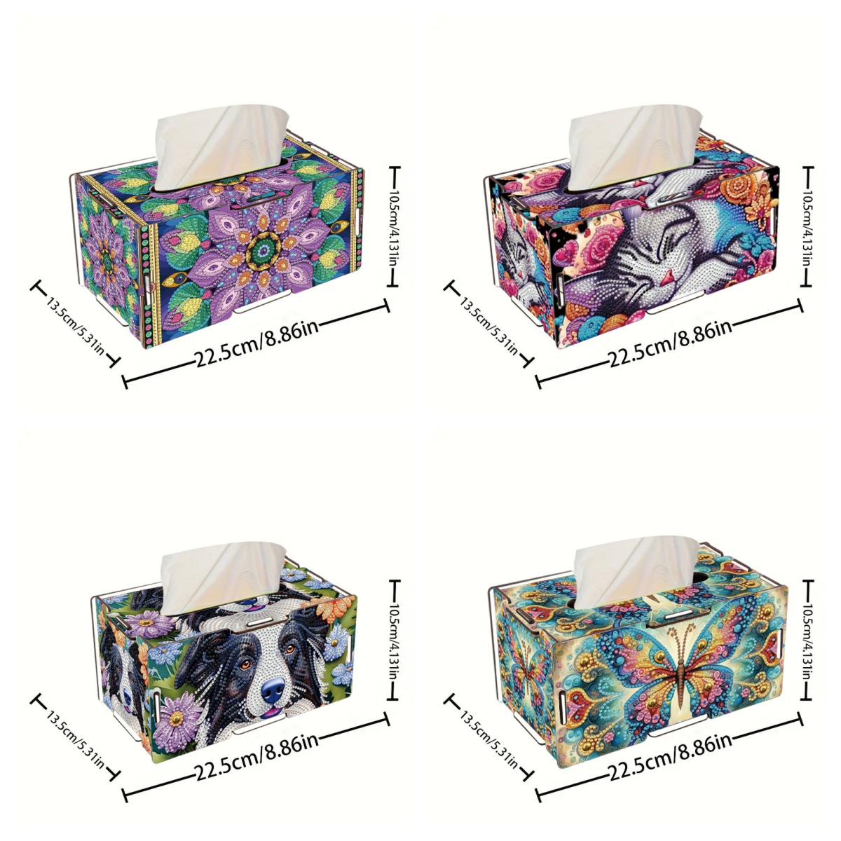 1 DIY Animal Pattern Round Dia - огляд і ціна Pattern Tissue Paper