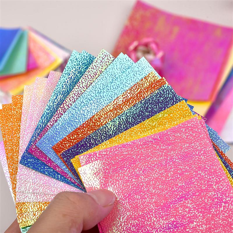 50pcs Glittering Origami Paper - огляд і ціна Pattern Tissue Paper
