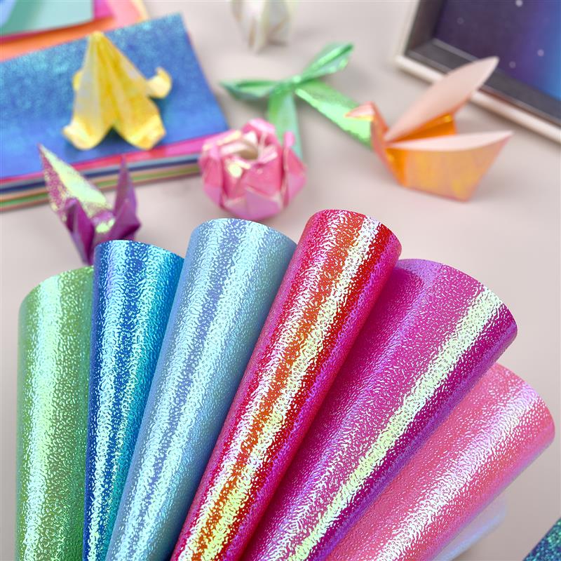 50pcs Glittering Origami Paper - огляд і ціна Pattern Tissue Paper