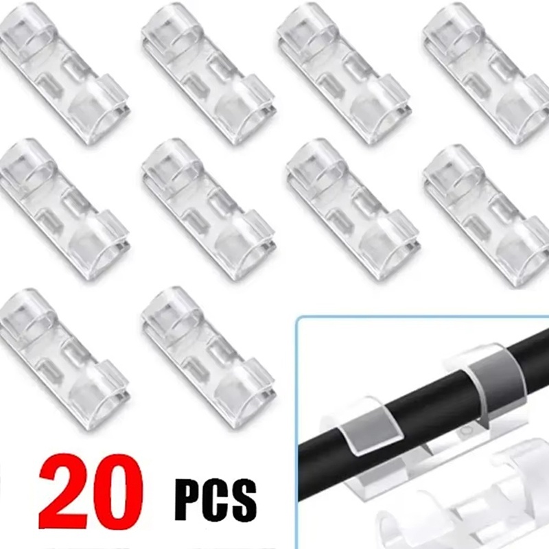 16/20Pcs Cable Organizer Clips - огляд і ціна Bobbin Organizer Box