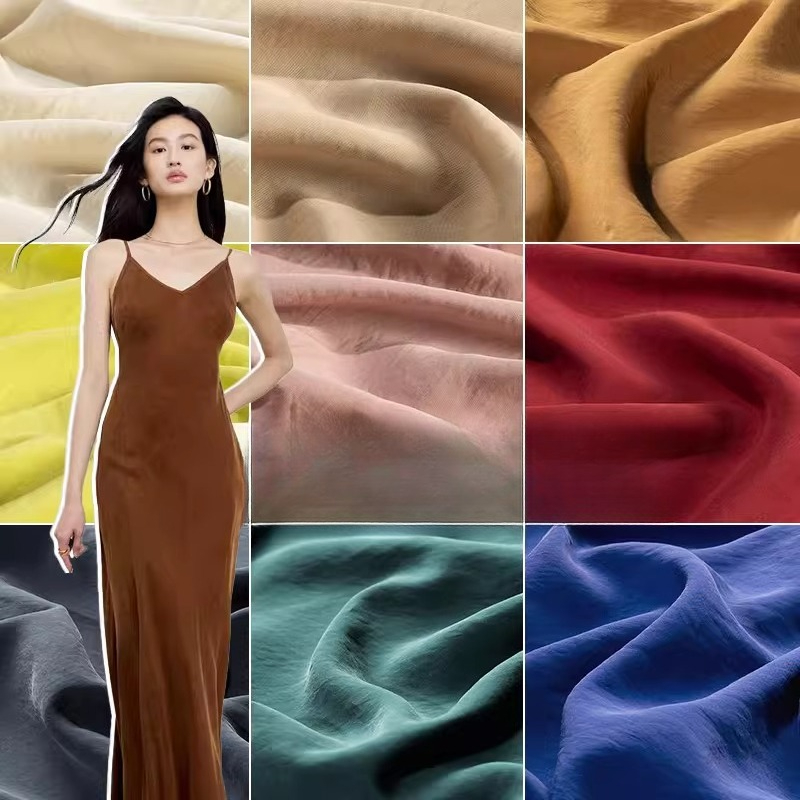 Sand-washed Cupro Fabric By Th - огляд і ціна Sewing Recycling