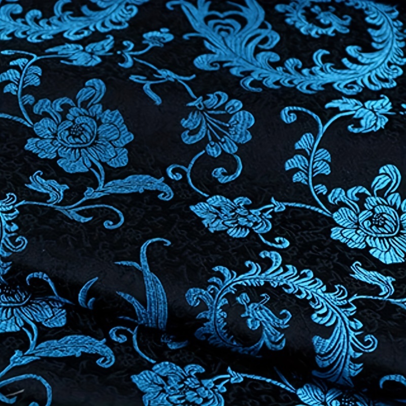 3D Blue Phoenix Tail Brocade F - огляд і ціна Sewing Garments