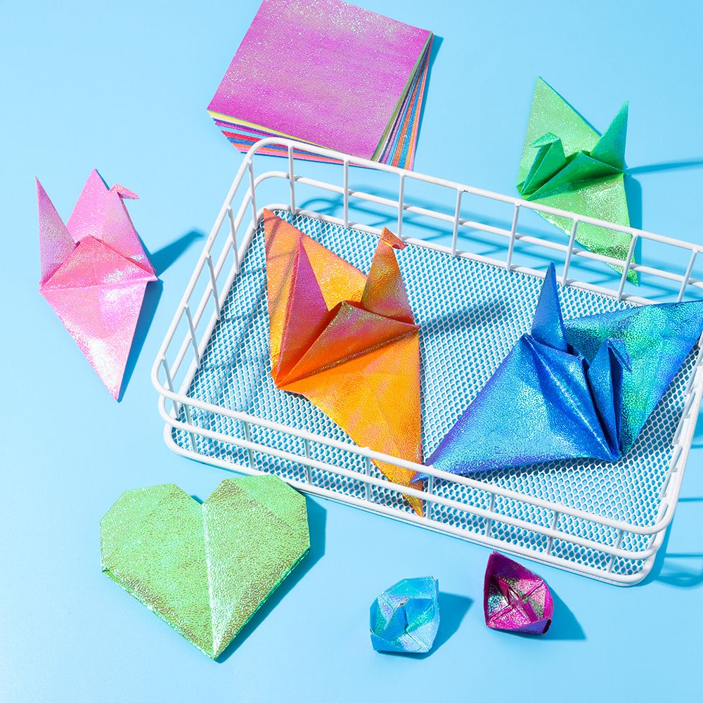 50 Sheets Glittering Origami P - огляд і ціна Pattern Tissue Paper