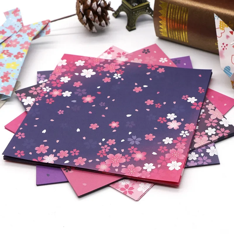 60pcs Japanese Floral Origami  - огляд і ціна Pattern Tissue Paper