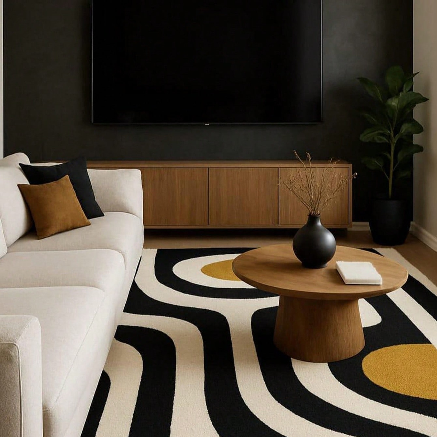 Tufted Wool Rug, Geometric Pat - огляд і ціна Century Textile & Sewing Supply By Owner