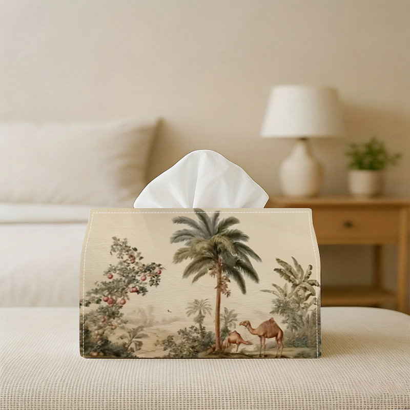 1pc Coconut Tree & Camel Patte - огляд і ціна Pattern Tissue Paper