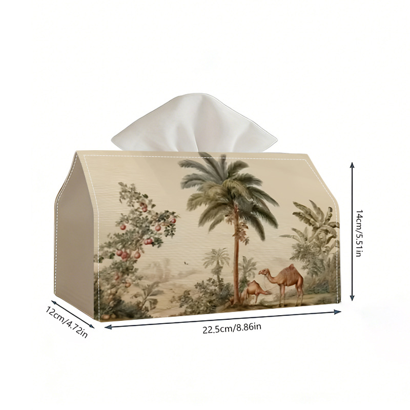 1pc Coconut Tree & Camel Patte - огляд і ціна Pattern Tissue Paper