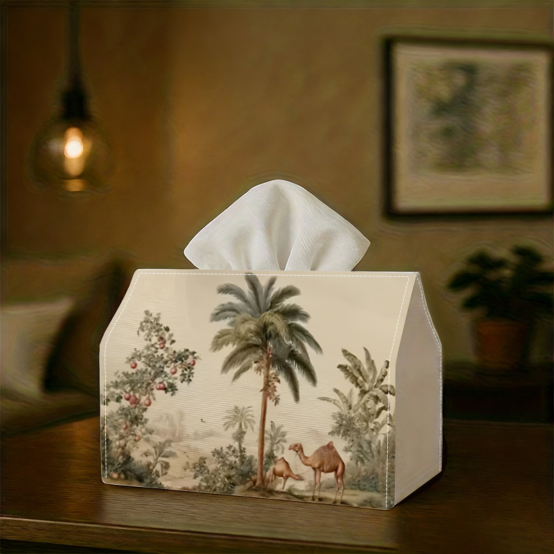 1pc Coconut Tree & Camel Patte - огляд і ціна Pattern Tissue Paper